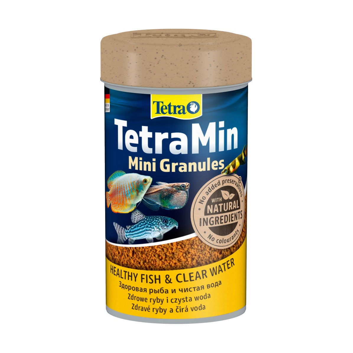 Корм для акваріумних риб Tetra Min Mini Granules в гранулах, 100 мл